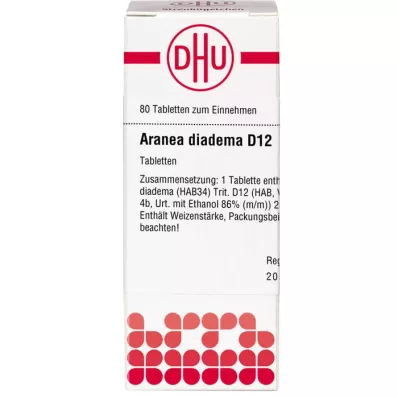ARANEA DIADEMA D 12 Tabletten, 80 St