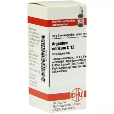 ARGENTUM NITRICUM C 12 Globuli, 10 g