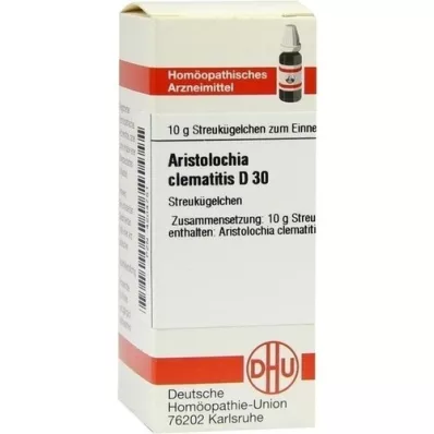 ARISTOLOCHIA CLEMATITIS D 30 Globuli, 10 g