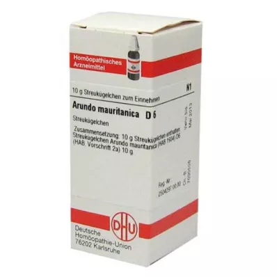 ARUNDO mauritanica D 6 Globuli, 10 g ARUNDO mauritanica D 6 Globuli, 10 g