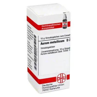 AURUM METALLICUM D 200 Globuli, 10 g