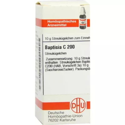 BAPTISIA C 200 Globuli, 10 g BAPTISIA C 200 Globuli, 10 g