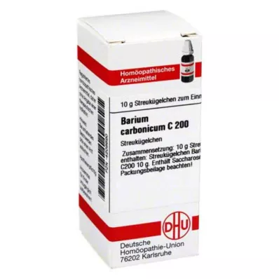 BARIUM CARBONICUM C 200 Globuli, 10 g