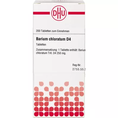 BARIUM CHLORATUM D 4 Tabletten, 200 St