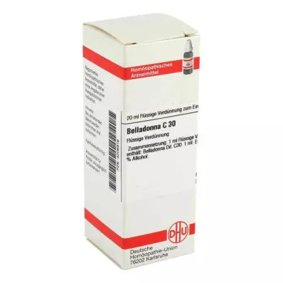 BELLADONNA C 30 Dilution, 20 ml BELLADONNA C 30 Dilution, 20 ml