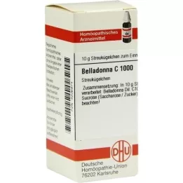 BELLADONNA C 1000 Globuli, 10 g