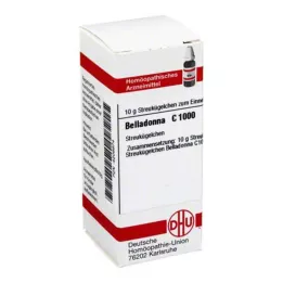 BELLADONNA C 1000 Globuli, 10 g