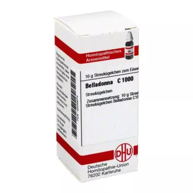 BELLADONNA C 1000 Globuli, 10 g