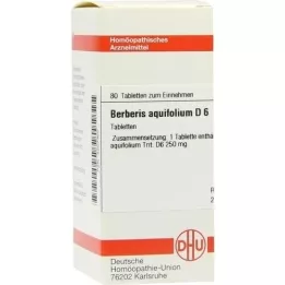 BERBERIS AQUIFOLIUM D 6 Tabletten, 80 St