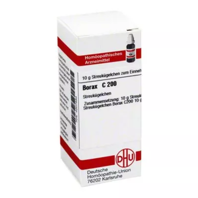 BORAX C 200 Globuli, 10 g