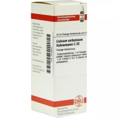 CALCIUM CARBONICUM Hahnemanni C 30 Dilution, 20 ml