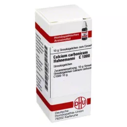 CALCIUM CARBONICUM Hahnemanni C 1000 Globuli, 10 g