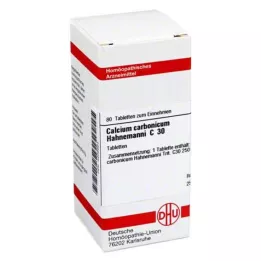 CALCIUM CARBONICUM Hahnemanni C 30 Tabletten, 80 St