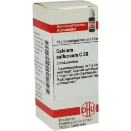 CALCIUM SULFURICUM C 30 Globuli, 10 g