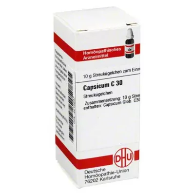 CAPSICUM C 30 Globuli, 10 g