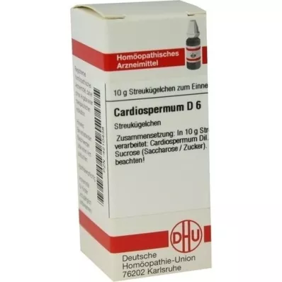 CARDIOSPERMUM D 6 Globuli, 10 g