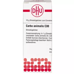 CARBO ANIMALIS C 30 Globuli, 10 g