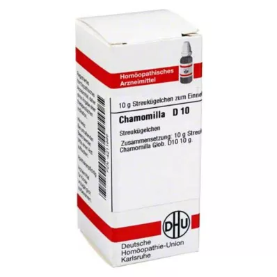 CHAMOMILLA D 10 Globuli, 10 g