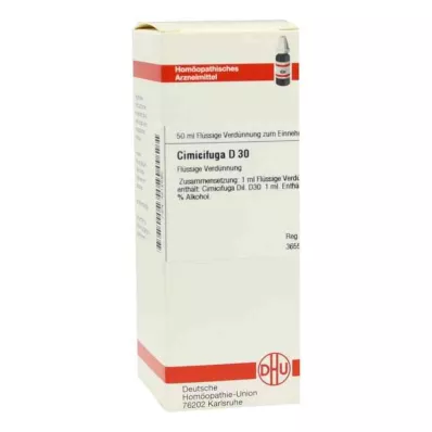 CIMICIFUGA D 30 Dilution, 50 ml
