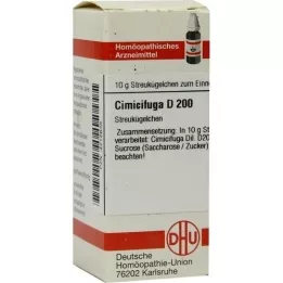 CIMICIFUGA D 200 Globuli, 10 g