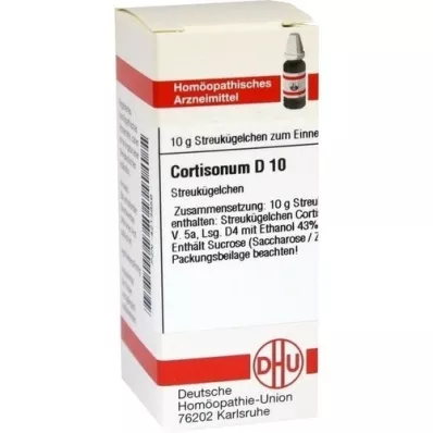 CORTISONUM D 10 Globuli, 10 g
