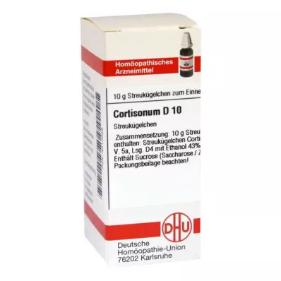 CORTISONUM D 10 Globuli, 10 g CORTISONUM D 10 Globuli, 10 g