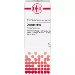 CRATAEGUS D 10 Dilution, 20 ml