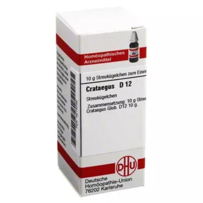 CRATAEGUS D 12 Globuli, 10 g