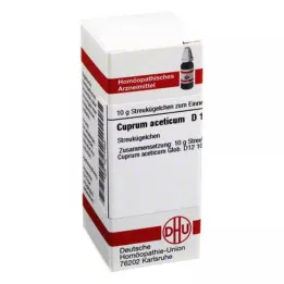 CUPRUM ACETICUM D 12 Globuli, 10 g