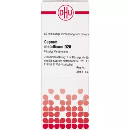 CUPRUM METALLICUM D 20 Dilution, 50 ml