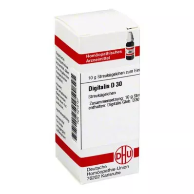 DIGITALIS D 30 Globuli, 10 g