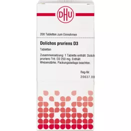 DOLICHOS PRURIENS D 3 Tabletten, 200 St