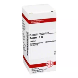 DROSERA D 12 Tabletten, 80 St