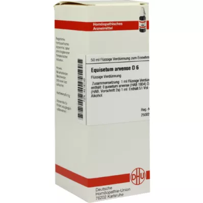 EQUISETUM ARVENSE D 6 Dilution, 50 ml