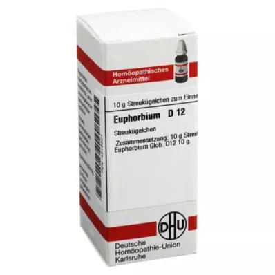 EUPHORBIUM D 12 Globuli, 10 g