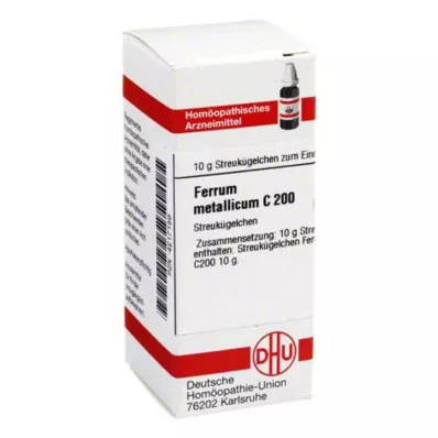 FERRUM METALLICUM C 200 Globuli, 10 g