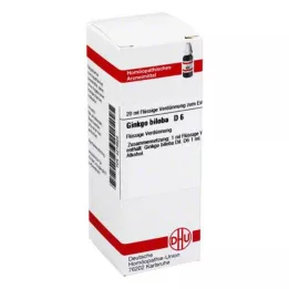 GINKGO BILOBA D 6 Dilution, 20 ml