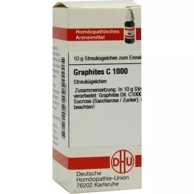 GRAPHITES C 1000 Globuli, 10 g