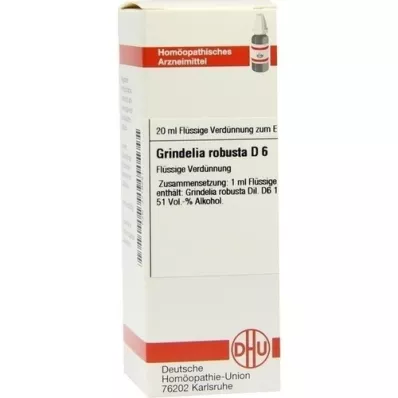 GRINDELIA ROBUSTA D 6 Dilution, 20 ml