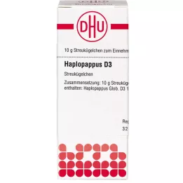 HAPLOPAPPUS D 3 Globuli, 10 g