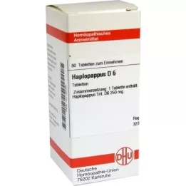 HAPLOPAPPUS D 6 Tabletten, 80 St