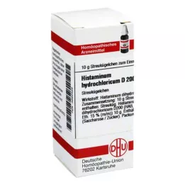 HISTAMINUM hydrochloricum D 200 Globuli, 10 g