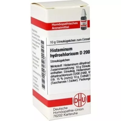 HISTAMINUM hydrochloricum D 200 Globuli, 10 g