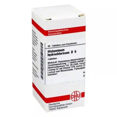 HISTAMINUM hydrochloricum D 6 Tabletten, 80 St