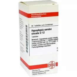 HYPOPHYSIS CEREBRI siccata D 12 Tabletten, 80 St