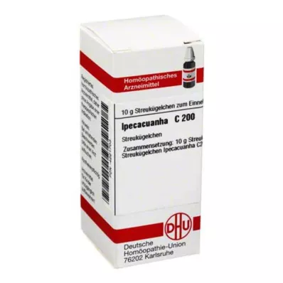 IPECACUANHA C 200 Globuli, 10 g IPECACUANHA C 200 Globuli, 10 g