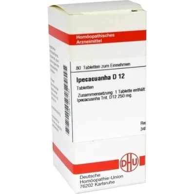 IPECACUANHA D 12 Tabletten, 80 St