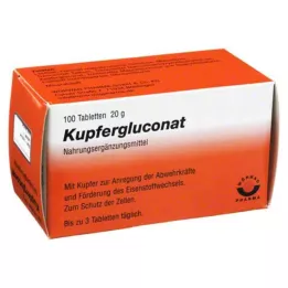 KUPFERGLUCONAT Tabletten, 100 St