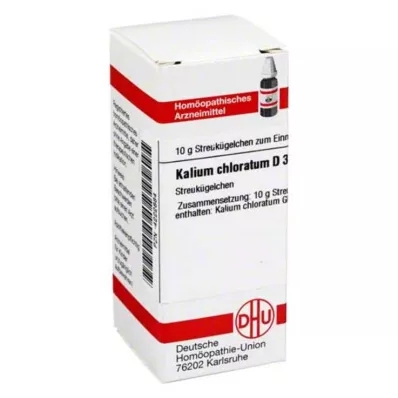 KALIUM CHLORATUM D 30 Globuli, 10 g KALIUM CHLORATUM D 30 Globuli, 10 g