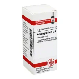 KALIUM JODATUM D 3 Globuli, 10 g